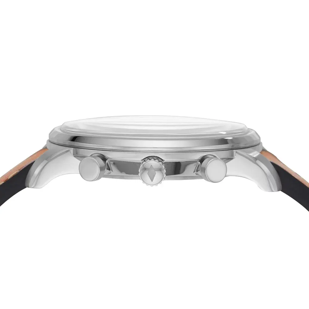 Fossil Goodwin Chronograph Light Brown Leather Men's Watch- FS5414